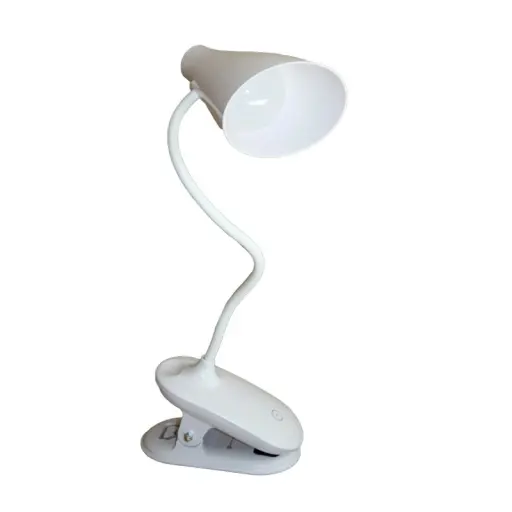 LED Table Lamp White With Accumulator And Mount Rechargeable Table Lamp With Battery Touch Control Dimming Function