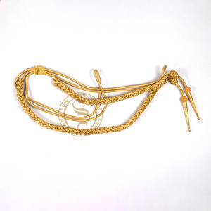 Aiguillette formelle de robe de cérémonie de couleur personnalisée | Aiguillettes de cordon d'épaule en gros pour les uniformes d'aspirant de marine - Product Image 6