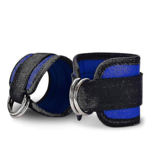 Vente chaude, sangles de cheville ajustables en néoprène antidérapantes unisexes pour l'entraînement, la remise en forme, la salle de sport, taille et couleur personnalisables, vente en gros OEM - Product Image 6