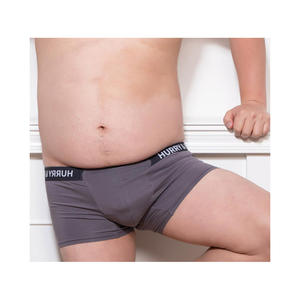 Hurry & Pain T Mid-Rise Waist 3-Piece 3D Design <b>Men's</b> <b>Boxer</b> Briefs Cotton Comfort Underwear - Product Image 1