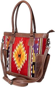 Nuevos bolsos de cuero azteca hechos a mano reales, bolsos de mano elegantes para mujer, bolsos de trabajo oficiales de estilo Vintage elegantes - Product Image 6