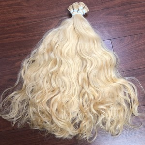 Vente en gros meilleur prix Cheveux crus vietnamiens non transformés Highlight Straight I Tip Extensions de cheveux humains 100% Virgin Hai - Product Image 3