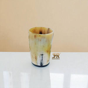 Authentic Handcrafted Buffalo Horn Drinking Glass Eco Friendly Tumbler Ideal for Home Kitchen Dining and Gifting - Product Image 3