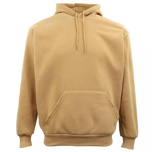 Venta al por mayor de moda de los hombres Puff impreso de punto de gran tamaño personalizado con capucha logotipo en contraste bordado sudaderas con capucha - Product Image 6