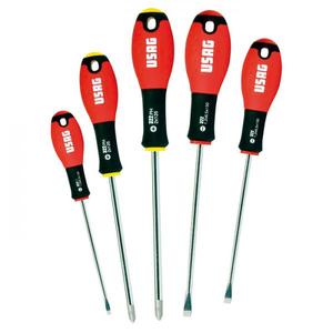 Ensemble de 5 tournevis Usag pour vis à tête plate et PHILLIPS - Product Image 1