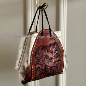 ยอดนิยมผมบนเครื่องมือหนังเหรียญกระเป๋าหนัง Cowhide กระเป๋าสตางค์กระเป๋า Western ยาสําหรับคีย์การ์ดของขวัญสําหรับเขา/หล่อน - Product Image 2