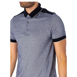Polos de alta calidad de verano con estampado informal, camisas Polo de piqué a rayas de algodón puro para hombre, diseño de logotipo personalizado - Product Image 2