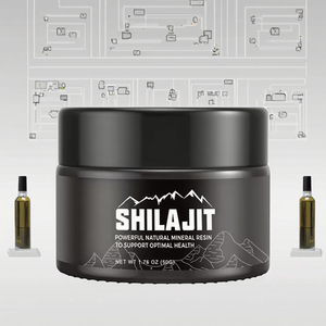 Résine de Shilajit de qualité alimentaire en bouteille pour la santé du cerveau, la mémoire et la clarté mentale - OEM disponible - Product Image 5