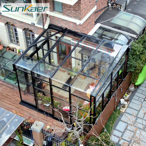 Cubierta de aluminio promocional del patio del Sunroom del diseño moderno al aire libre con la cubierta del cenador de las casas del policarbonato y la cubierta del calentador del patio - Product Image 1