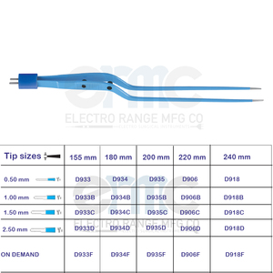Pinzas Bipolares de Bayoneta Estándar Estadounidenses de Diseño Personalizado de Calidad Premium, 15 cm de Longitud, con Punta Afilada de Acero Inoxidable de 2.00 mm - Product Image 4