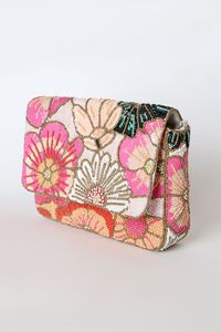 BORDADO INTELIGENTE BOLSOS ÚNICOS MEJOR Estilo bohemio Bordado Trabajo Mano Embrague Monederos Diseño elegante Forro Perla Noche al por mayor - Product Image 5