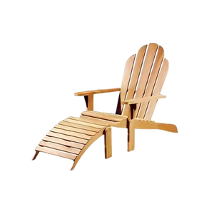 Chaises longues en bois de la plus haute qualité pour meubles de jardin extérieurs Chaise longue directe d'usine - Product Image 5