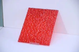 บอร์ดอะคริลิคสีรุ้งขนาดกำหนดเองพร้อมกระดาษป้องกันสำหรับป้ายโครงการแสดงแบบทำด้วยตัวเองอะคริลิค perspex