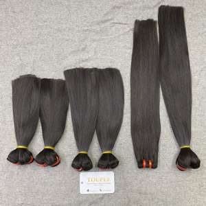 Nouveautés Haute Qualité 100% Naturel Vietnamien Remy Extensions de Cheveux Super Double Trame Dessinée Bon Prix - Product Image 1