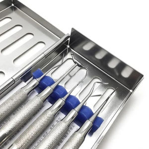 Pinzas de Extracción Profesionales de Acero Inoxidable con Certificación CE, Herramientas Quirúrgicas Dentales Manuales, Paquete de 5 Piezas, Esenciales para Trabajos Dentales - Product Image 2