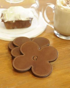 Recién llegado, juego de posavasos de cuero PU, juego antideslizante e impermeable de 6 elegantes alfombrillas para bebidas para el hogar, la Oficina y las ideas de regalos - Product Image 4