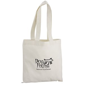 Bolsa de Tela de Algodón Natural de 12.5x12 Pulgadas con Estampado por Transferencia Térmica, Asa para Hombro, Reutilizable, para Compras, con Impresión/Estampado Personalizado - Product Image 1