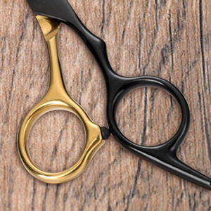 Juego de Tijeras de Peluquería Profesional de Acero Inoxidable con Hoja Recta Afilada para Salón Personal HS-1125-155 - Product Image 3
