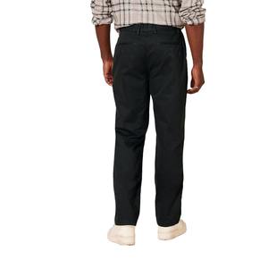 Pantalones Chinos Personalizados de Sarga de Algodón Ligero, Color Caqui Vintage, Cierre de Cremallera, Corte Slim Fit, Casuales para Hombre, Impermeables y Antiarrugas - Product Image 2