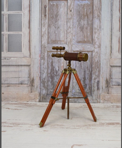 Cadeau parfait pour le patron-télescope en laiton de support fait main d'accent d'intérieur de cru meilleur article pour le cadeau - Product Image 1