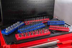 L'organisateur de douille magnétique à montage rapide de haute qualité peut contenir jusqu'à 9 pièces de douille pour le stockage d'outils - Product Image 2