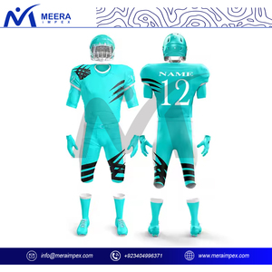 2025 uniforme de fútbol americano personalizado para hombres transpirable completamente sublimado impreso de talla grande uniforme de fútbol americano - Product Image 3