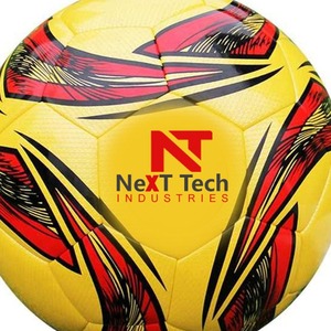 Next Tech Nouveau style Technologie hybride de football Ballon de match professionnel Matériau de texture en TPU Conception personnalisée et logo personnalisé - Product Image 2
