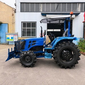 <span class=keywords><strong>Tractor</strong></span> Diésel 4x4 de <span class=keywords><strong>50</strong></span> <span class=keywords><strong>CV</strong></span> con Cuchilla Topadora Delantera para Trabajos Agrícolas y Nivelación de Terrenos - Product Image 6