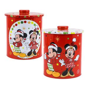 Boîte en métal de 8,5''H 135,25oz/4000ml pour décorations de Noël de fête - Product Image 1
