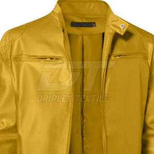 Wholesale Men's <b>Leather</b> Jacket New Arrival <b>Top</b> Trending Low Price <b>Top</b> Quality Winter Jacket Men's <b>Leather</b> Jacket - Product Image 6