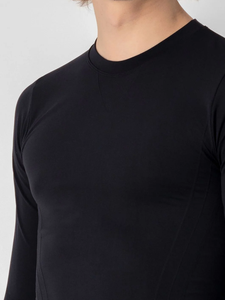 เสื้อแรชการ์ดแขนยาวแบบยูนิเซ็กซ์ ป้องกันรังสียูวี ยืดหยุ่นสูง แห้งเร็ว ผลิตจากผ้าสแปนเด็กซ์/โพลีเอสเตอร์ เหมาะสำหรับกิจกรรมว่ายน้ำ ดำน้ำตื้น และกิจกรรมชายหาด - Product Image 3