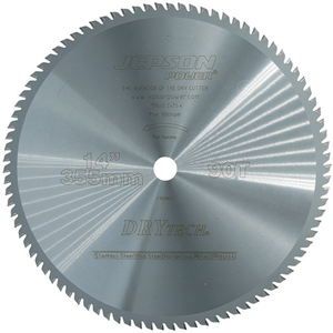 JEPSON Metal Circular <b>Saw</b> Blade 355/90Z Tooth Shape 2.2mm HM Bore 25.4mm Z 355 mm Width 2.2 mm HM Bore 25.4 mm Z - Product Image 3