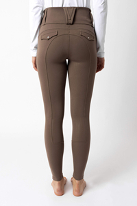 Pantalones de Montar a Caballo Personalizados para Mujer, con Agarre de Silicona, Ajuste Delgado, Material de Poliéster/Spandex, Secado Rápido, Transpirables, Diseños Personalizados - Product Image 2