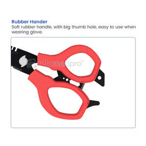 Ciseaux à tresse de pêche, manche ergonomique, coupe-fil, ciseaux à tresse de pêche multifonctionnels - Product Image 5