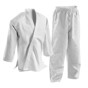 Uniforme de judo robuste avec tissu de haute qualité, personnalisation 100% coton disponible aux prix d'usine avec conception de logos privés - Product Image 1