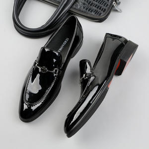 รองเท้าหนังแท้สำหรับธุรกิจ พื้นรองเท้าทนทานต่อการสึกหรอ พร้อมพื้นรองเท้าด้านในระบายอากาศได้ดี รองเท้าทางการสำหรับผู้ชาย รองเท้าทำงาน - Product Image 3