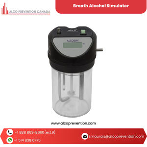 Écran LCD graphique, calibrateur fabriqué au Canada, simulateur d'alcoolémie pour éthylomètre et testeur d'alcool - Product Image 2