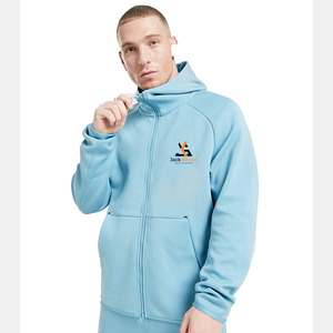 เสื้อฮู้ดดี้มีซิปแบบมืออาชีพ ออกแบบขายส่ง ดีไซน์ยอดนิยม คุณภาพดีที่สุด มีกระเป๋าจิงโจ้ - Product Image 1