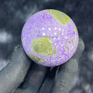 Stichtite <b>Crystal</b> <b>Sphere</b> Ball Natural Gemstone <b>Sphere</b> for Healing Meditation and Decor Bulk Supply - Product Image 2