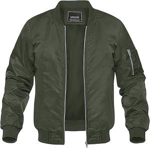Blouson d'aviateur léger blouson d'aviateur imperméable en nylon avec logo personnalisé pour hommes vente en gros - Product Image 4