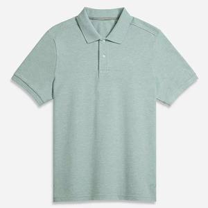 Striped Men's Polo Top Casual Knit <b>Shirt</b> with Stylish Collar for Everyday Wear - Product Image 1