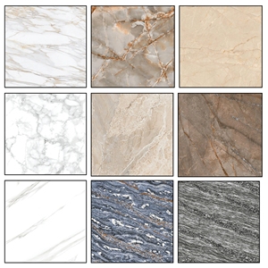 Carreaux de porcelaine modernes pour l'extérieur, 600x600 mm, pour les centres commerciaux et les écoles - Product Image 2