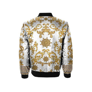 Unisex Custom Printed Sublimation Bomber <b>Jacket</b> <b>Waterproof</b> Breathable Reversible Canvas Hooded Collar Pockets Wholesale Outdoor - Product Image 2