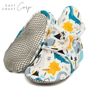 Botines de muselina de algodón orgánico para bebé recién nacido, pantuflas para niño y niña con cierre de calcetín, botines de estilo occidental para invierno - Product Image 2