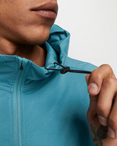 2025 nouvelle conception personnalisée coupe-vent veste pleine fermeture éclair hommes Sports de plein air à capuche flambant neuf imperméable coupe-vent veste capuche - Product Image 3