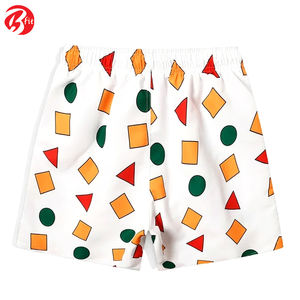 Pantalones cortos lisos de cintura alta con bolsillos laterales para hombre, ropa para correr colorida ecológica - Product Image 5