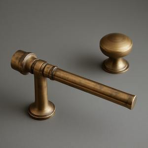 Juego de Manijas de Puerta de Latón de Primera Calidad para Dormitorios y Baños, Ofrece Rendimiento Duradero y Fácil Instalación - Product Image 2