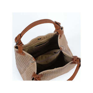 Bolso de mano suave en piel de ante estampada auténtica - Hecho en Italia - Art. 23023 - Product Image 4