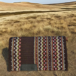 EquiElite Exports Manta de Silla de Montar Western de Lana (Modelo NJ91) con Forro de Polialgodón Duradero de Estilo Clásico para Uso Diario en Barrilete - Product Image 3