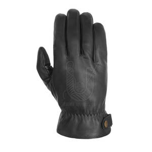 OEM Custom Service Breathable Plain Genuine Leather <b>Touch</b> <b>Screen</b> <b>Gloves</b> Outdoor Sports High Quality Low Price Four Seasons Use - Product Image 2